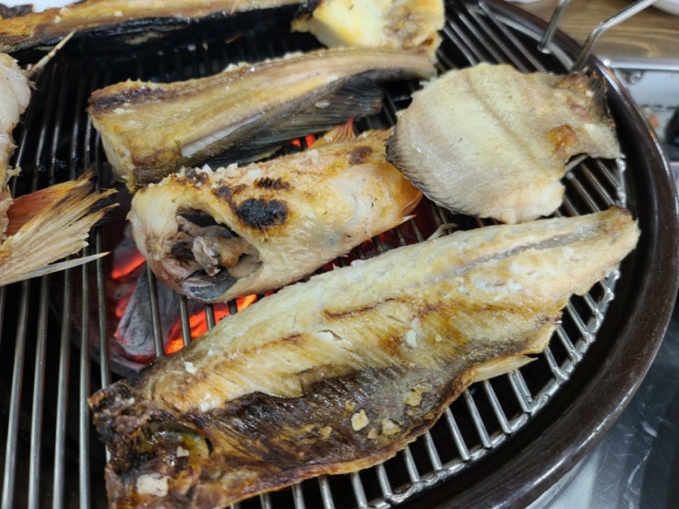  속초항 생선구이 맛집.신피디통큰