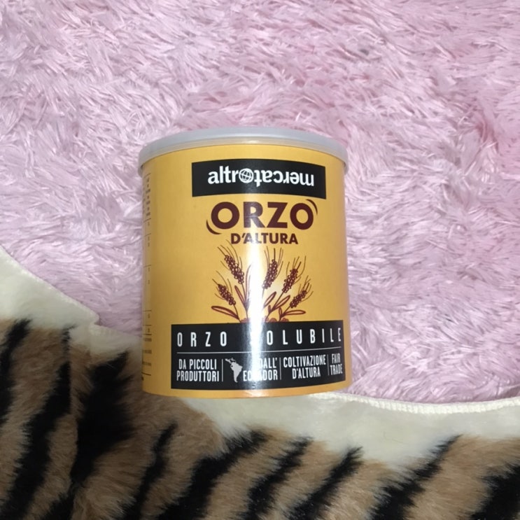  커피 대용 보리차 Altromercato 오르조 Orzo 후기