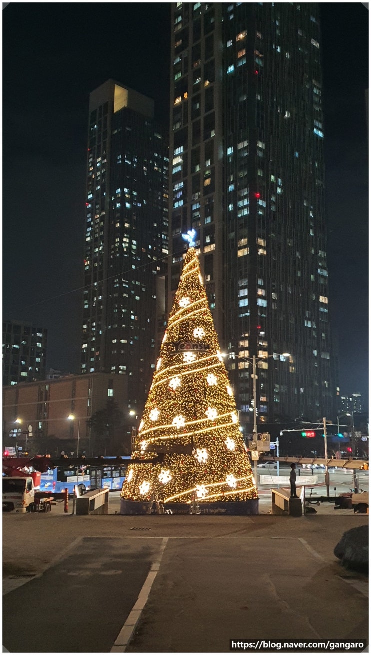  벌써 12월 송도 대형 트리 2021!!