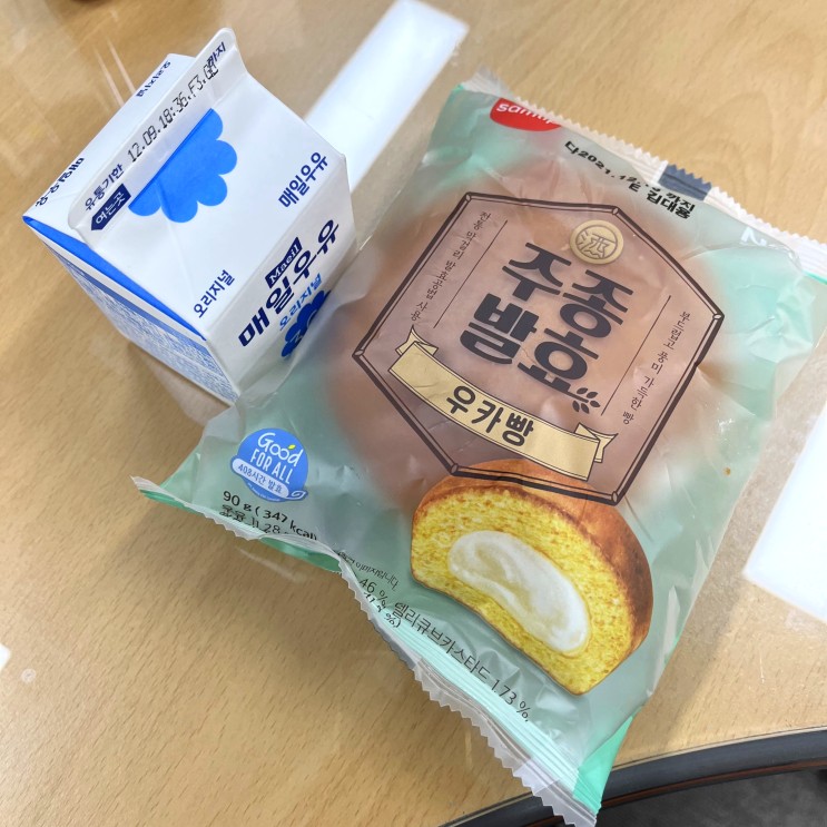 GS25 편의점 빵 주종발효 우카빵