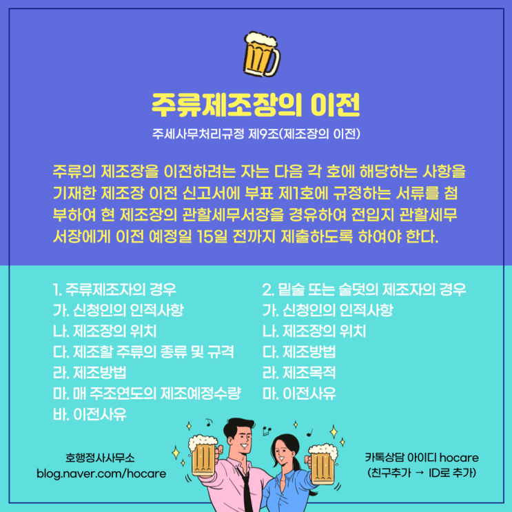  주류제조장의 이전