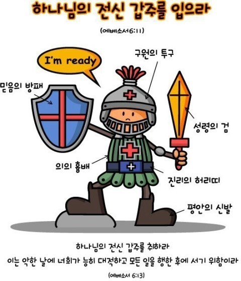 하나님의 전신갑주를 입어라ㅡ세상을 이길 힘과 능력
