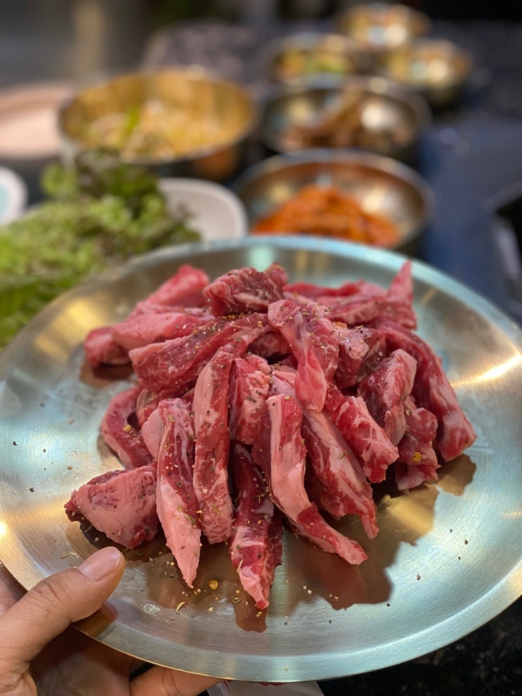 올림픽공원 소갈비살 찐탱 맛집 강동구 성내동 보성갈비