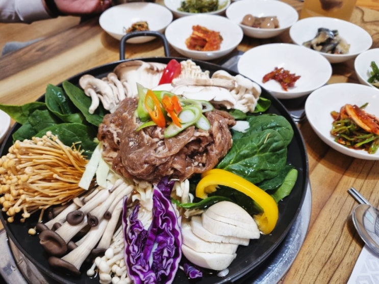  순천 옥리단길 맛집 불고기 전골 옛날기와집식당