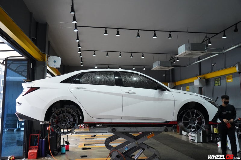 용인 기흥구 / SSR GTX01 19인치 휠튜닝 / 현대 / 아반떼 N