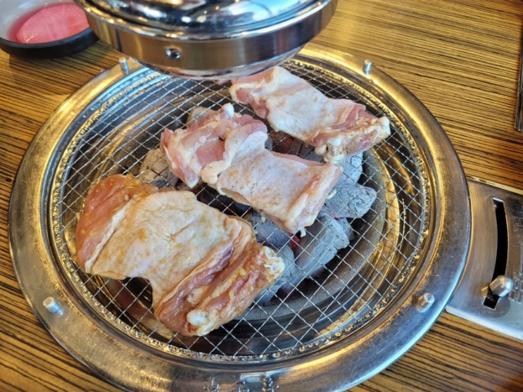  가평 남이섬 근처 숯불 닭갈비 맛집 추천 :: 조무락 닭갈비