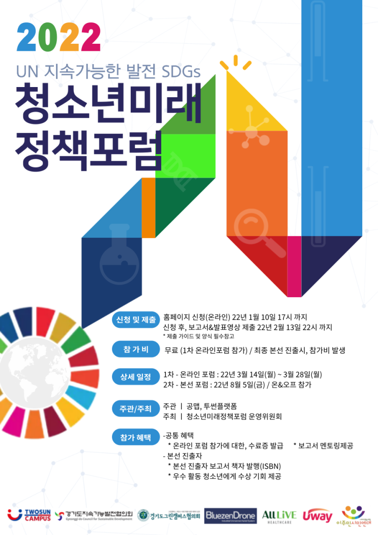 [청소년 대외활동] 2022 UN SDGs 청소년미래정책포럼