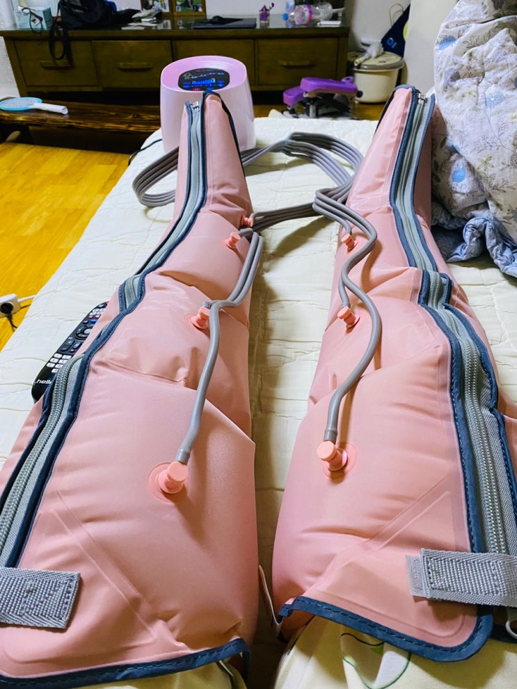  닥터웰 공기압 마사지기 추천 :: 부모님 효도선물 임산부선물로 최고  에어라이너 공기압마사지기 DR-5800 내돈내산 후기