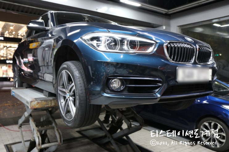  BMW 118d 올시즌 타이어 추천. 한국타이어 벤투스 V2 AS 창원 도리단길 티스테이션도계점 작업