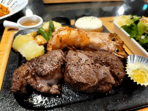  대구 상인동 맛집/스테이크 파스타 피자 맛집 휴블랑 ::