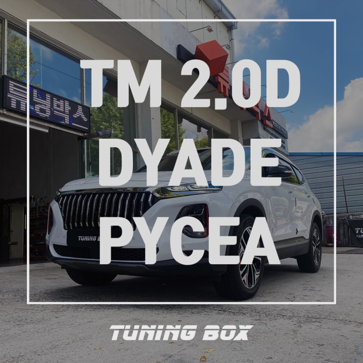  싼타페TM 디야드 PYCEA 5W30 에스테르 합성유 교체[광주 튜닝샵 튜닝박스]