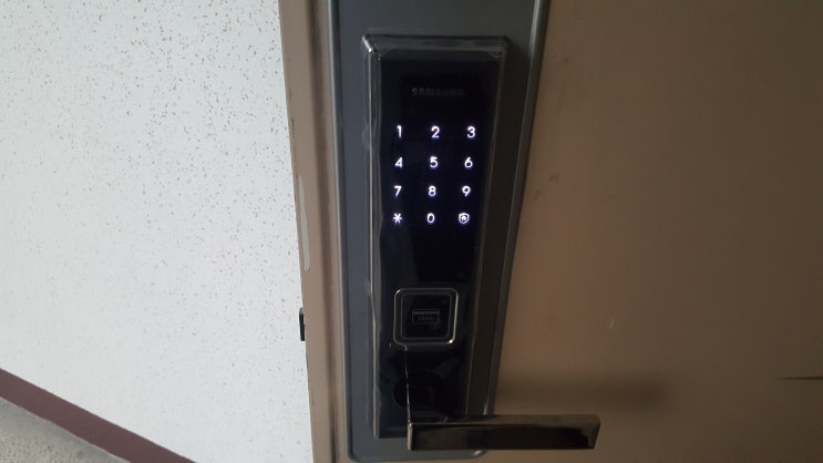 송정동 현대 아파트 디지털도어락 교체 설치 경기광주열쇠