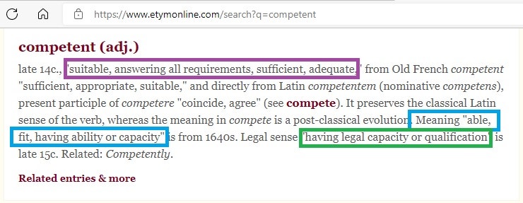 [영어 어원] compete, competitive, competition, competence, conpentent 어원이 ...