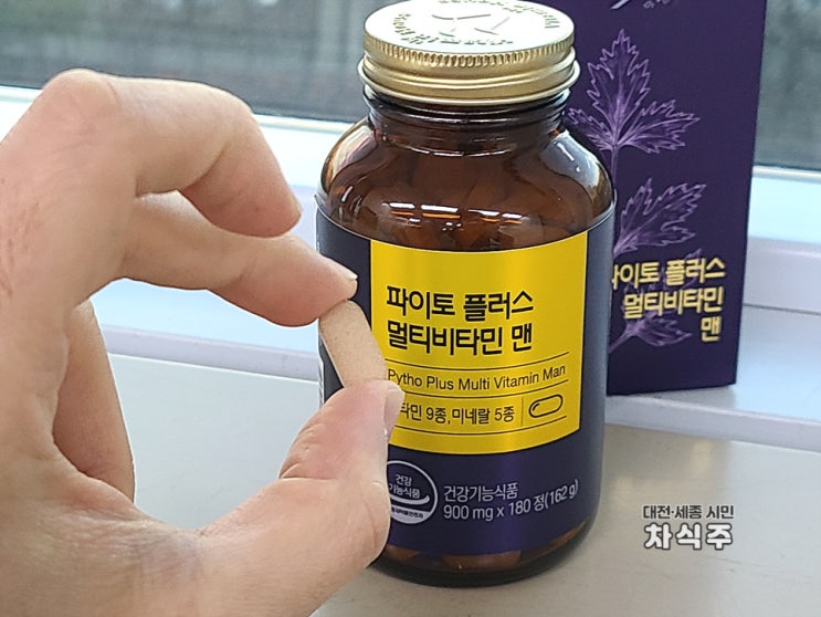  남성종합영양제 파이토 플러스 멀티비타민 맨 후기