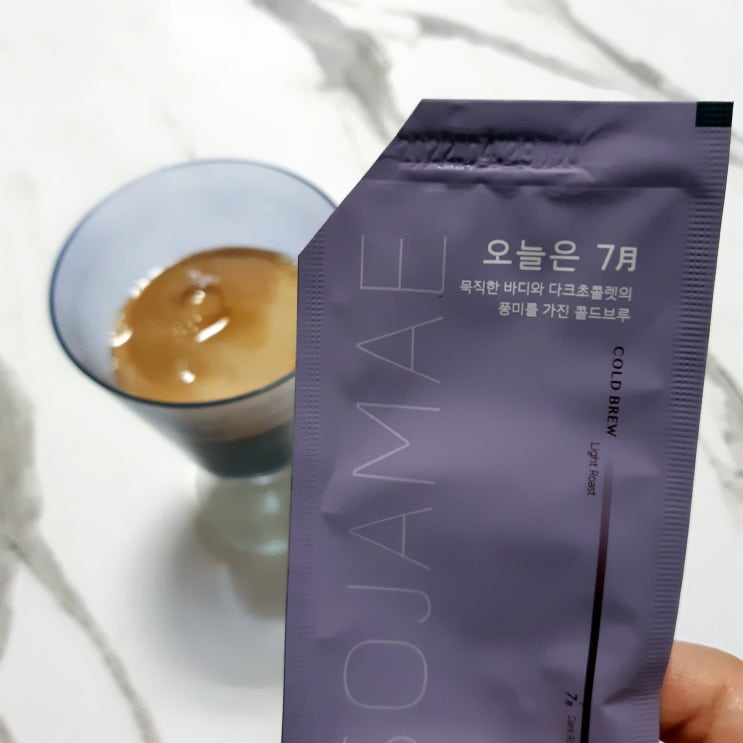  소자매커피 콜드브루 파우치(디카페인도 있음)