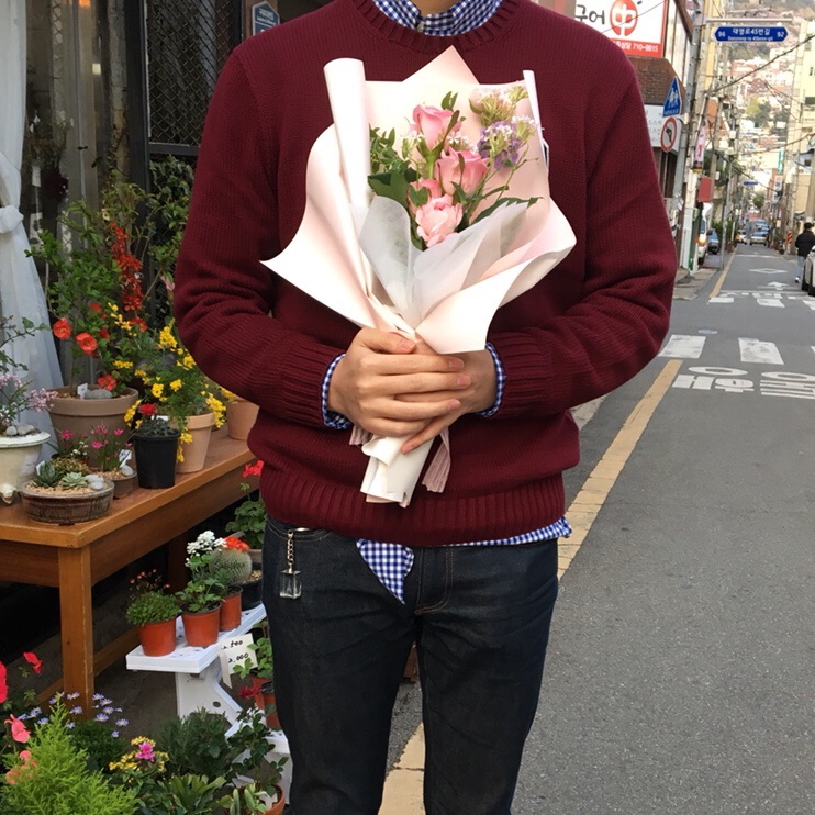 [부산 대신동 꽃집 빌데플레르] - 로맨틱한 데이트 장미꽃다발