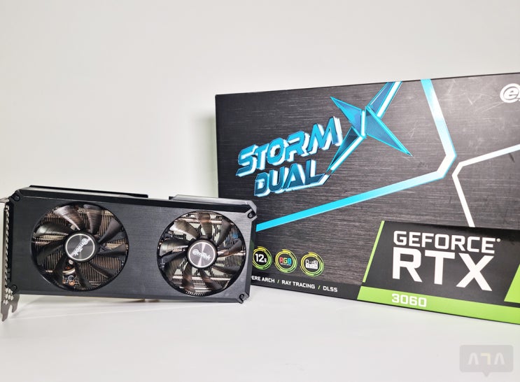  이엠텍 지포스 RTX 3060 추천 STORM X Dual OC D6 12GB 그래픽카드 리뷰