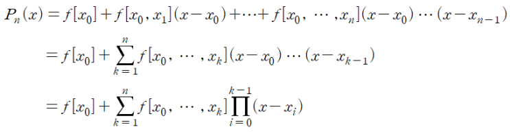 [수치해석학] 뉴턴 보간법 (Newton's Interpolating Polynomial, Divided difference)