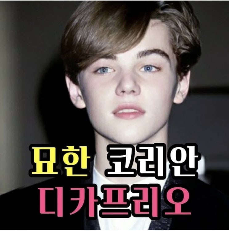  묘한~코리안 디카프리오