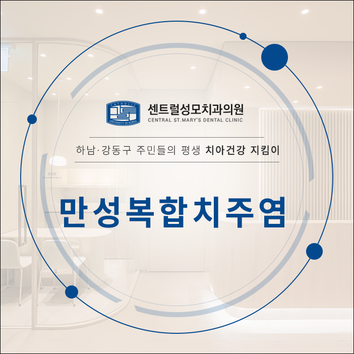만성복합치주염 무시하면 안되는 이유