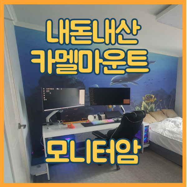  카멜마운트 PMA-2 모니터암 PMA-2H 차이 ? 가성비