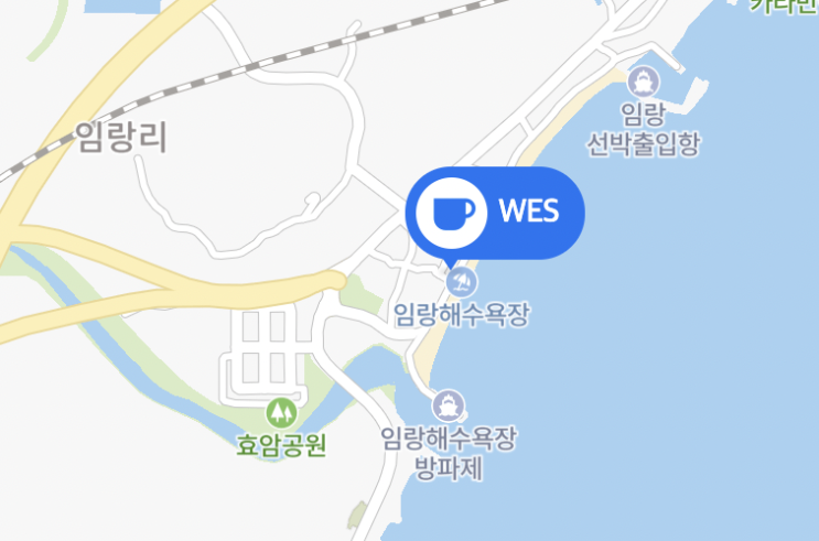 기장카페/ 임랑해수욕장카페] 바다뷰 감상하기에 완벽했던 카페 기장 '웨스' WES (+웨스시그니처, 아메리카노, 크림치즈플레인쿠키, 마카말차쿠키)