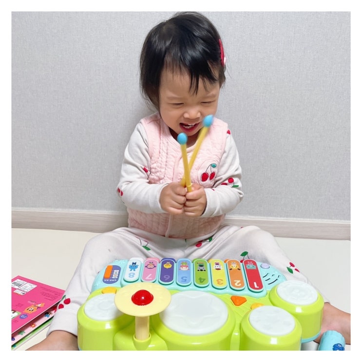  블루래빗 토이북 악기놀이세트로 유아 음악놀이 신나게!