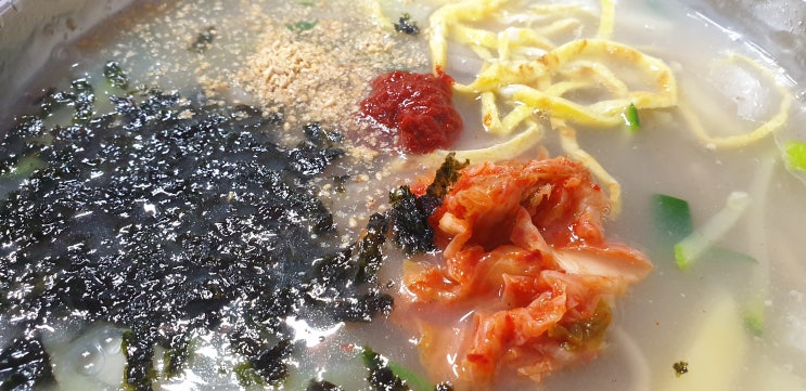  영월 맛집 고씨동굴 고향식당 칡국수