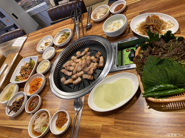  밑반찬까지 잘나오는 삼겹살이 맛있는 대구 죽전네거리 맛집 만석꾼