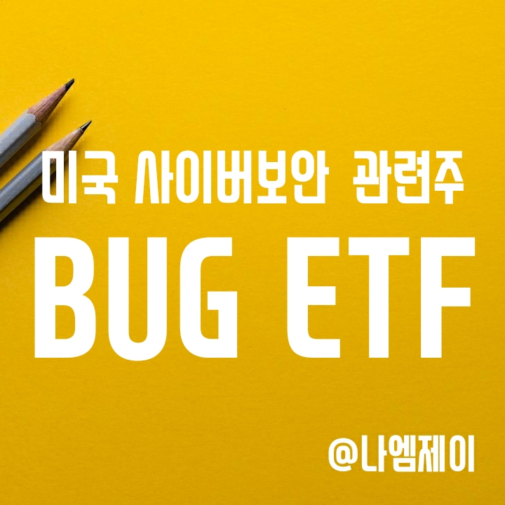 미국 사이버보안 관련주 ETF - BUG ETF (Global X Cybersecurity) 미국 사이버보안 관련주 ETF - BUG ETF (Global X Cybersecurity)