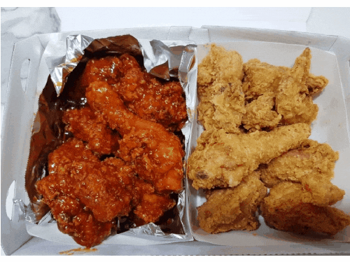  자담치킨, bbq치킨  먹방후기