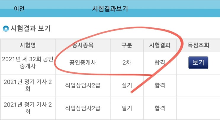  2022 공인중개사 시험일정 원서접수 나의 시험 합격률?