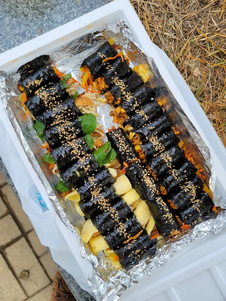  (여수/중앙동) 이순신광장근처 식당 식사대용으로 딱 꼬마김밥맛집 바다김밥