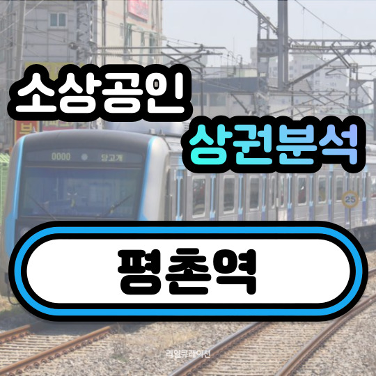  평촌역 상권분석(평안동, 부림동, 관양2동)