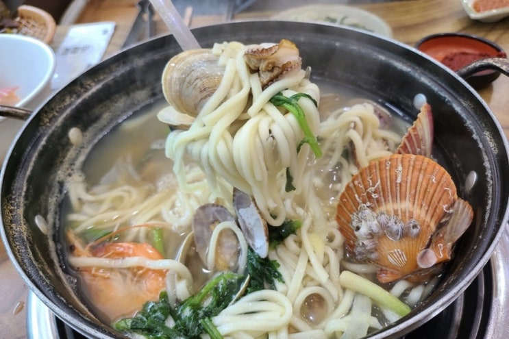  안면도맛집'전통딴뚝칼국수' 든든한 한끼 맛있는 칼국수 후기!