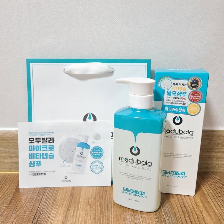  탈모 기능성 샴푸 모두발라 마이크로 비타캡슐 탈모샴푸 후기