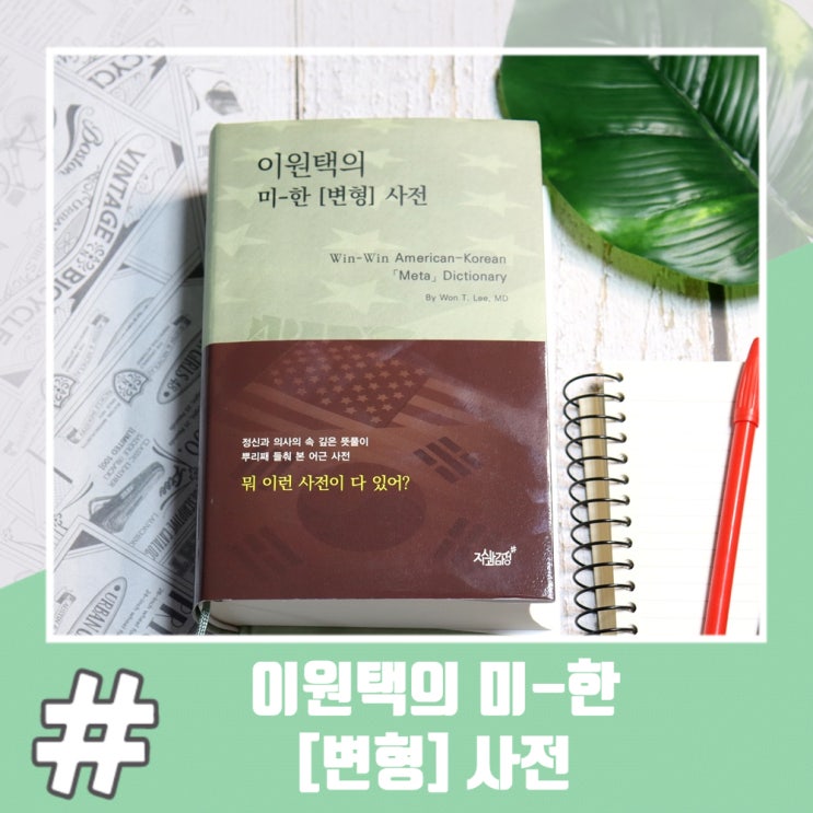  신조어대폭수록 된 영한사전추천 이원택의 미-한 변형 사전