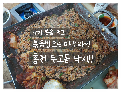  [강원도 홍천] 매콤한 낙지볶음이 생각날 때 찾는 곳 노포 같은 홍천 무교동 낙지 홍천점 내돈내먹 후기