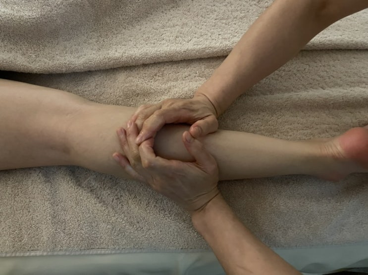  다산에스테틱 에코쟈뎅, 크리스마스 파티복 핏을 위해 다리 관리 받고왔어요
