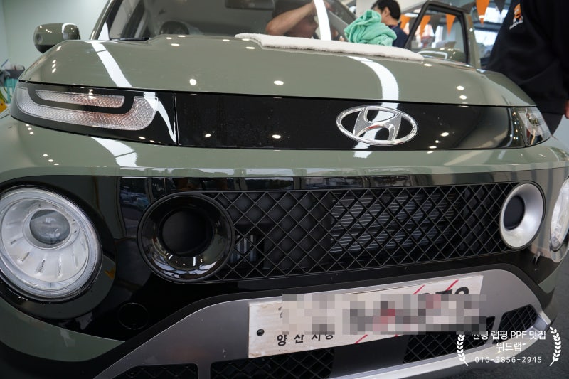 부산 강서구 / 썬팅 / 현대 / 캐스퍼