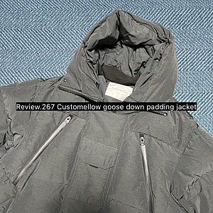 Review.267 Customellow goose down padding jacket 커스텀멜로우 구스 다운 패딩 자켓