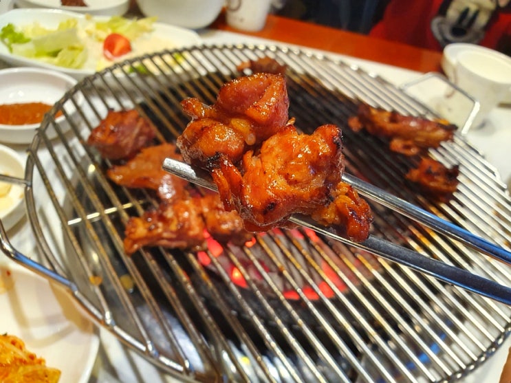  이천 돼지갈비 맛집_갈비꽃 이천안흥점:: 돼지갈비+샤브샤브까지