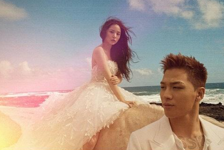 연예계 대표 커플 민효린 ♥ 태양 결혼3년만에 득남!