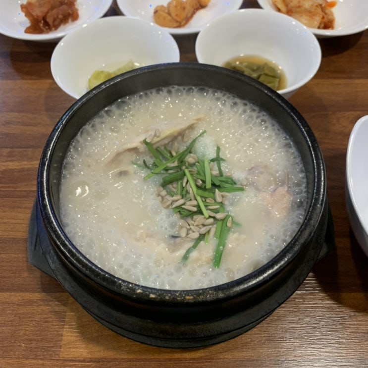  강남 역삼 보양식 생생정보 나온 마삼계탕 국물이 고소하고 진해