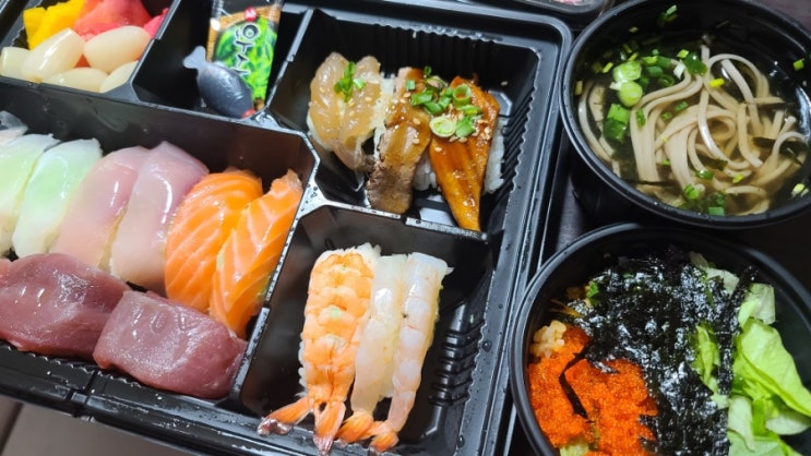  대전 초밥 맛집 전민동 백프로스시베이 포장 굿