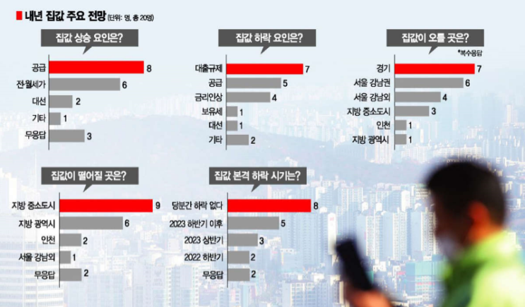 [내년 부동산전망]"집값 상승 원인 공급가뭄"…"임대차법 발목, 전·월세 5%이상↑"