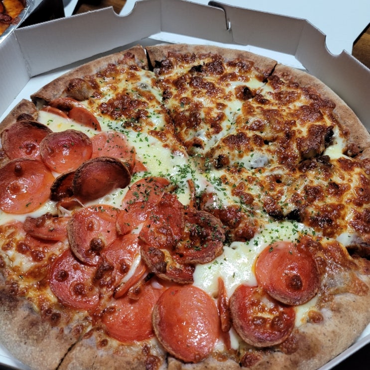  청주 피자 배달 맛집 <청담피자 용암금천점>