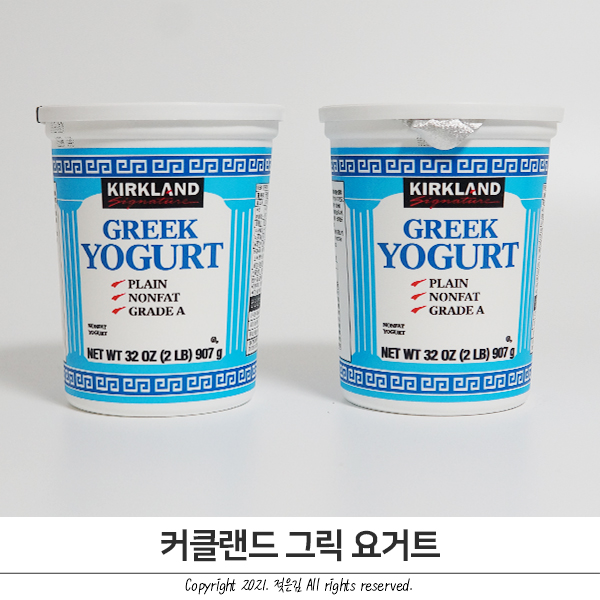 코스트코 커클랜드 그릭 요거트 강아지랑 나눠먹는중 코스트코 커클랜드 그릭 요거트 강아지랑 나눠먹는중