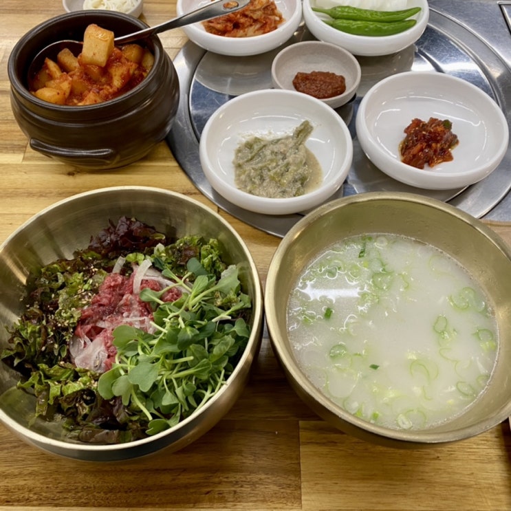 창원 진해 풍호동 맛집, 소골집소머리곰탕&육회비빔밥