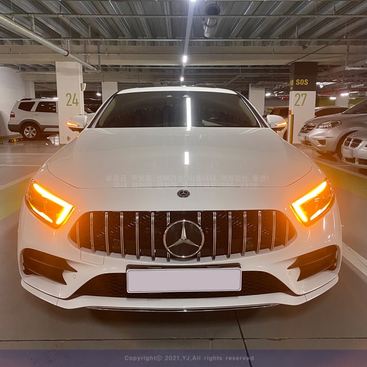  중고 리스승계 출고후기  벤츠 cls400d 4matic amgline